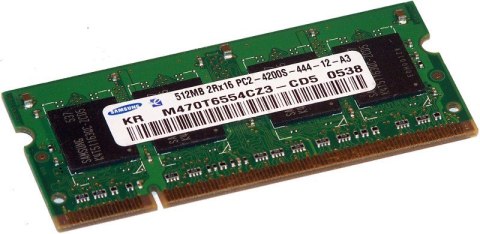 Pamięć RAM DDR2 512MB SO-DIMM Pamięć RAM DDR2 512MB SO-DIMM