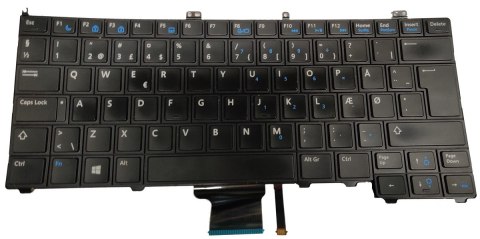 Dell E7240 klawiatura 0452