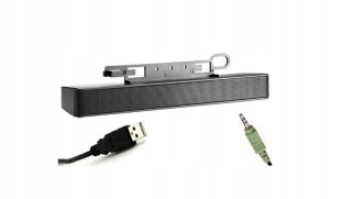 Oryginalny Soundbar - głośnik do monitora HP H-108