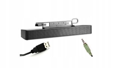Oryginalny Soundbar - głośnik do monitora HP H-108 Oryginalny Soundbar - głośnik do monitora HP H-108