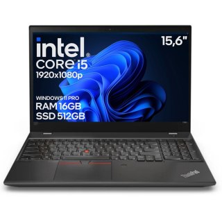 Laptop Lenovo T580 Core i5 7GEN 16GB 512SSD Win11 KL A-