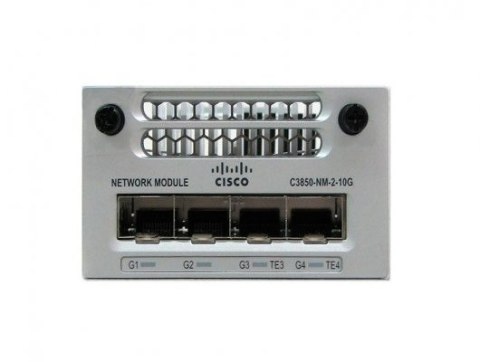 Switch CISCO CATALYST C3850-NM-2-10G 1U 19" Rack A Switch CISCO CATALYST C3850-NM-2-10G 1U 19" Rack A