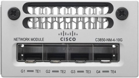 Switch Switch CISCO CATALYST C3850-NM-4-10G 1U 19" Rack B Switch Switch CISCO CATALYST C3850-NM-4-10G 1U 19" Rack B