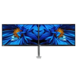 Dwa Monitory Lenovo 24" S24i-10 1920x1080p TN Bezramkowy z uchwytem biurkowym