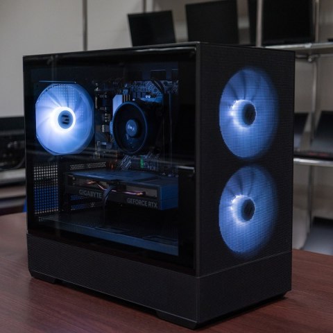 Nowy czarny komputer gamingowy Ryzen 5 5600X RTX 4060 32GB DDR4 1TB SSD Win11 Pro Nowy czarny komputer gamingowy Ryzen 5 5600X RTX 4060 32GB DDR4 1TB SSD Win11 Pro