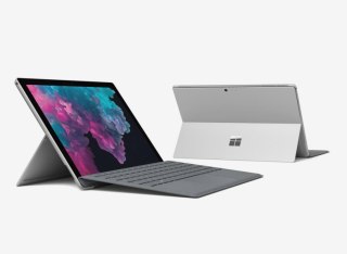 Zestaw Microsoft Surface Pro 6 Core i5 7GEN 8GB 256SSD Win11 Srebrny (A+) + Oryginalna klawiatura Microsoft