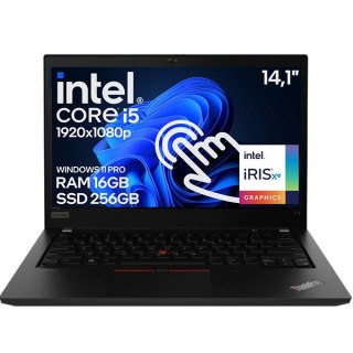 Dotykowy Laptop Lenovo ThinkPad T14 GEN2 i5 11GEN 16GB 256SSD Win11 A