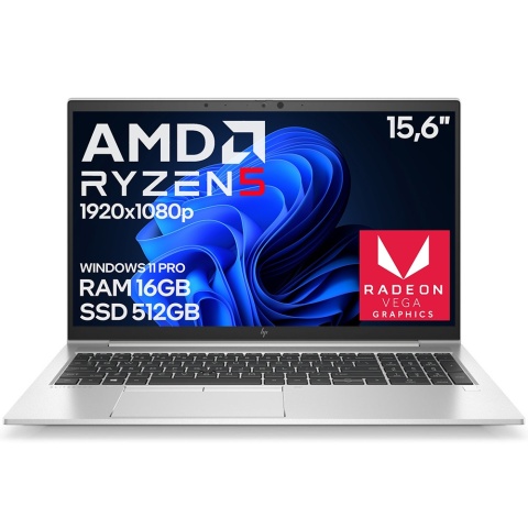 Laptop 15" HP 855 G7 Ryzen 5 4650U 16GB 512SSD A- Laptop 15" HP 855 G7 Ryzen 5 4650U 16GB 512SSD A-