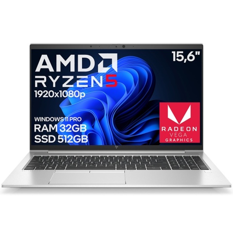 Laptop 15" HP 855 G7 Ryzen 5 4650U 32GB 512SSD A