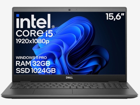 Laptop Dell Latitude 3510 Core i5 10GEN 32GB 1TB SSD Win11 A-