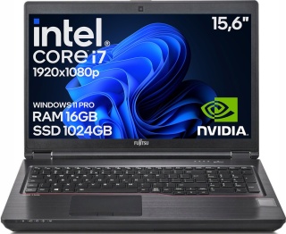 Laptop Fujitsu Celsius H780 Core i7 8GEN 16GB 1TB SSD QUADRO P2000 Win11 B