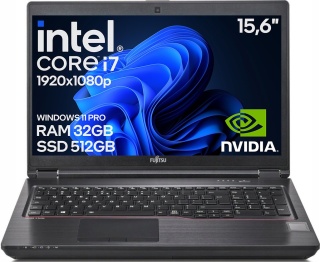 Laptop Fujitsu Celsius H780 Core i7 8GEN 32GB 512GB SSD QUADRO P2000 Win11 A-
