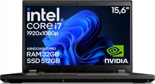 Laptop Lenovo P51 Core i7 7GEN 32GB 512GB SSD QUADRO M2200M Win11 A