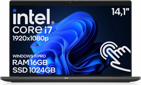 Dotykowy Laptop Dell Latitude 7410 Carbon Core i7 10GEN 16GB 1TB SSD Win11 B