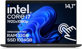 Dotykowy Laptop Dell Latitude 7410 Carbon Core i7 10GEN 32GB 1TB Win11 A