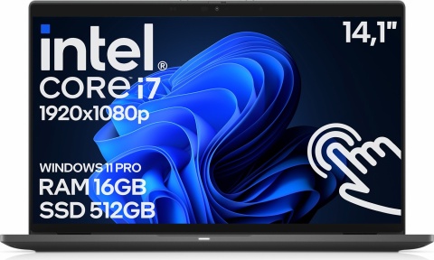 Dotykowy Laptop Dell Latitude 7410 Carbon Core i7 10GEN 16GB 512SSD Win11 B