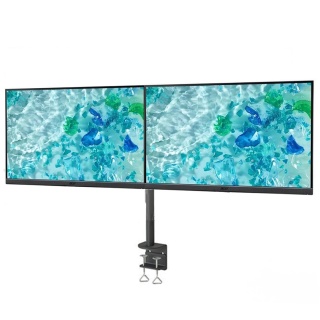 Dwa Monitory 27" ACER B277U 2560x1440 75Hz W-LED IPS z uchwytem biurkowym A