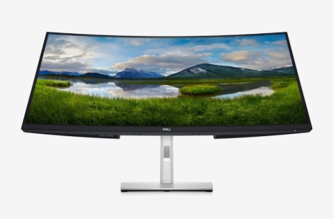 Monitor 34" Dell P3421W Curved Black 3440x1440p A-
