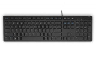 Klawiatura przewodowa USB Dell KB216 Czarna