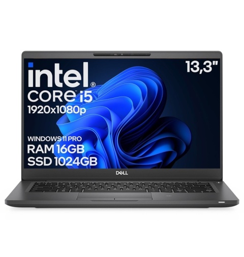 Laptop Dell Latitude 7300 Core i5 8GEN 16GB 1TB SSD Win11 A-