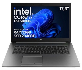 Laptop HP ZBook 17 G5 i7 8GEN 32GB 2TB SSD Win11 B