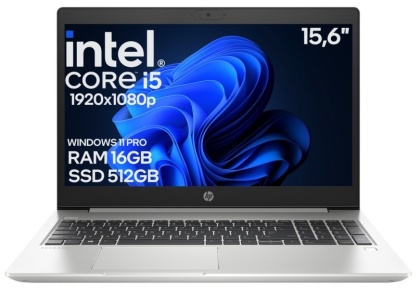 Laptop HP ProBook 450 G7 i5 10GEN 16GB 512GB SSD Win11 B