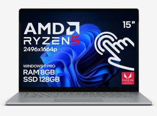 15" Microsoft Surface 3 Ryzen 5 8GB 128SSD A+
