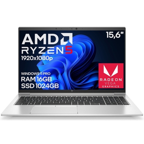 Laptop 15" HP 855 G7 Ryzen 5 4650U 16GB 1TB A