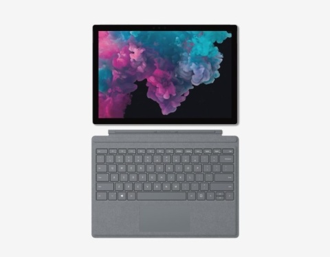 Zestaw Microsoft Surface Pro 5 Core i5 7GEN 8GB 256SSD Win11 Srebrny A + Oryginalna klawiatura Microsoft