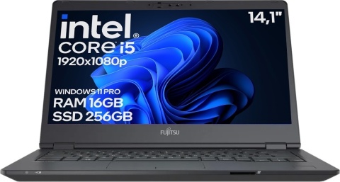 Laptop Fujitsu U7410 Core i5 10GEN 16GB 256GB SSD Win11 A-