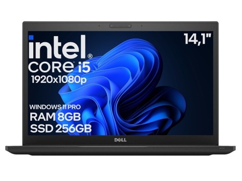 Laptop Dell Latitude 7490 Core i5 8GEN 8GB 256SSD Win11 A-