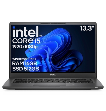 Laptop Dell Latitude 7300 Core i5 8GEN 16GB 512GB SSD Win11 A-
