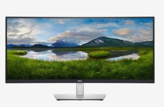 Monitor 34" Dell P3421W Curved Black 3440x1440p A