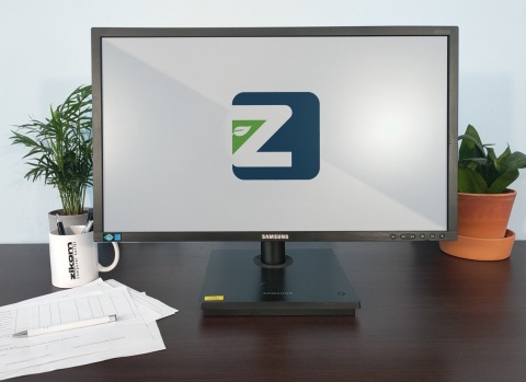 Zestaw PC dom nauka biuro HP 800 G2 i5-6GEN 8GB 240SSD Win 10 Kl B + Monitor Samsung S24C450 Kl B