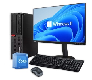 Zestaw komputerowy LENOVO M920S Core i5 8GEN 16GB 512SSD Win11 + Monitor T24M-10 A