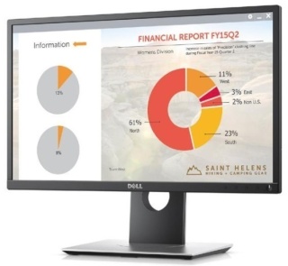 Monitor Dell 22" P2217H 1920x1080p IPS B