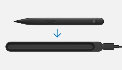 Microsoft Surface Slim Pen2 + ładowarka czarny
