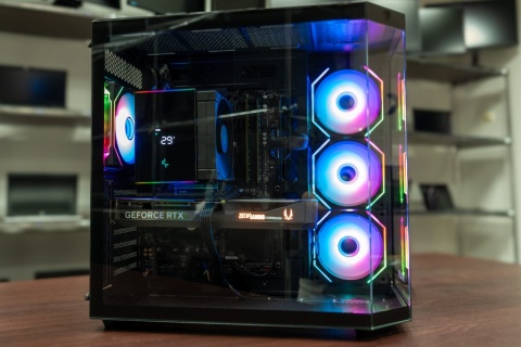 Nowy komputer gamingowy Ryzen 7 5800X RTX 5070 32GB DDR4 1TB SSD Win11 Pro