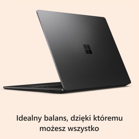 13" Microsoft Surface 5 Czarny i7 12GEN 16GB 256SSD A-