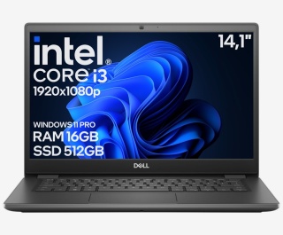14" Dell Latitude 3410 Core i3 10GEN 16GB 512SSD A