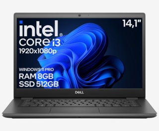 14" Dell Latitude 3410 Core i3 10GEN 8GB 512SSD A