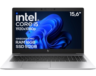 15" HP Elitebook 850 G5 Core i5 8GEN 16GB 512SSD A-