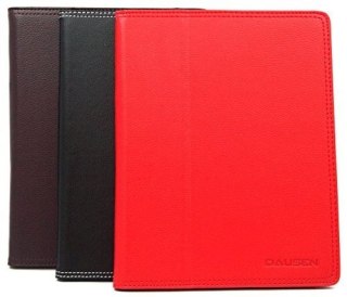 Etui Dausen Protective Case do iPad 3 iPad 4 CZERWONE
